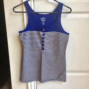 Old navy tank